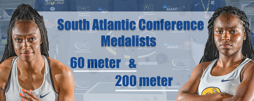 Lazare and Weatherly Earn Medals at SAC Indoor Conference Championships