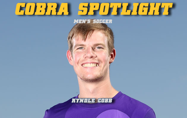 Cobra Spotlight- Kyndle Cobb, Men's Soccer