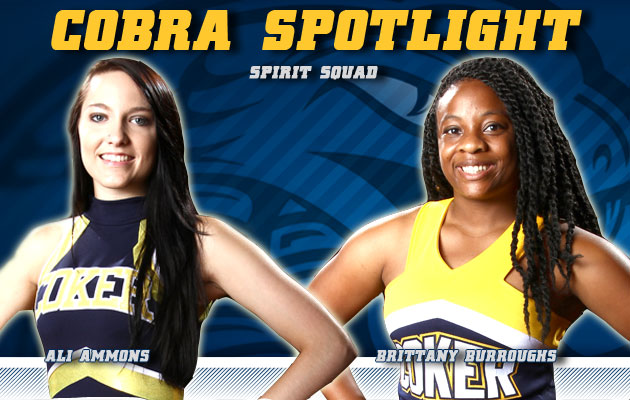 Cobra Spotlight- Ali Ammons & Brittany Burroughs, Spirit Squad