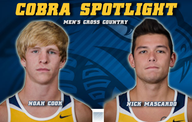 Cobra Spotlight- Noah Cook & Nick Mascardo, Men's Cross Country