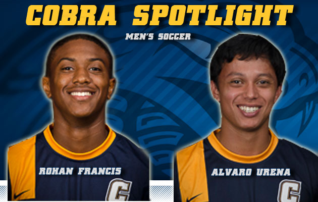 Cobra Spotlight- Rohan Francis & Alvaro Urena, Men's Soccer