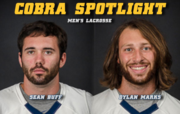 Cobra Spotlight- Sean Buff & Dylan Marks, Men's Lacrosse