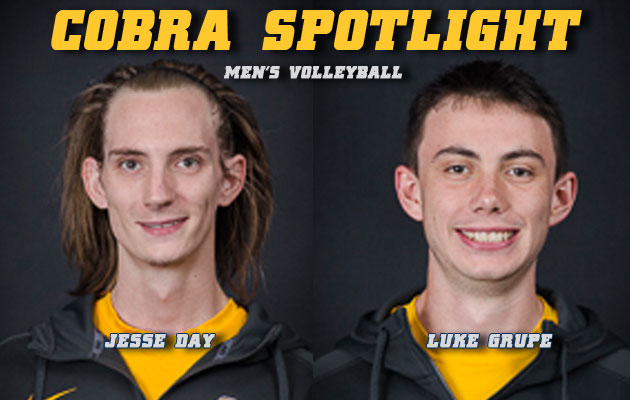 Cobra Spotlight- Jesse Day & Luke Grupe, Men's Volleyball