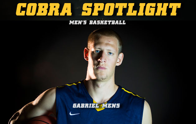 Cobra Spotlight- Gabriel Mens, Men's Basketball