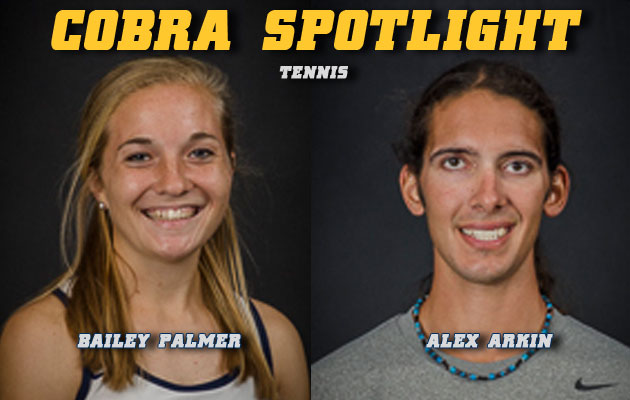 Cobra Spotlight- Bailey Palmer & Alex Arkinn, Women's & Men's Tennis