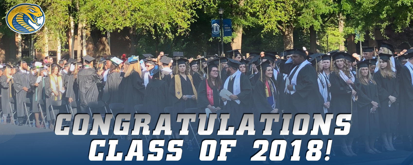 Spring Commencement Represented by 79 Student-Athletes