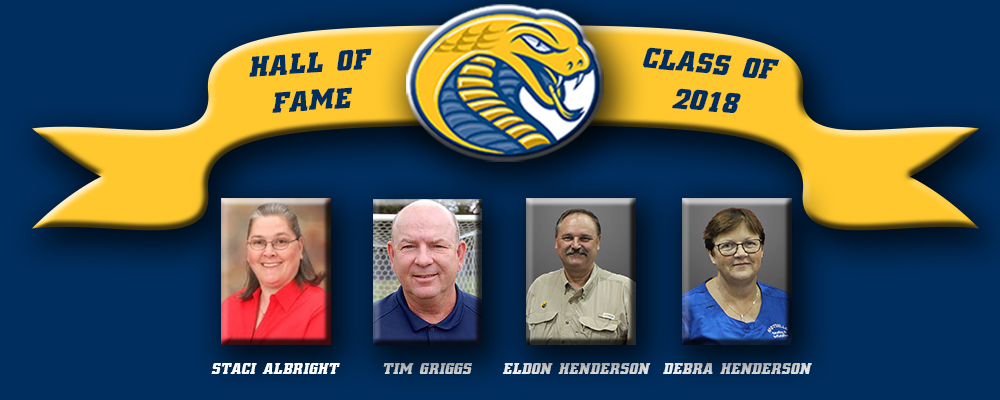 Albright, Griggs, and Henderson's to be Inducted into Coker Athletics Hall of Fame