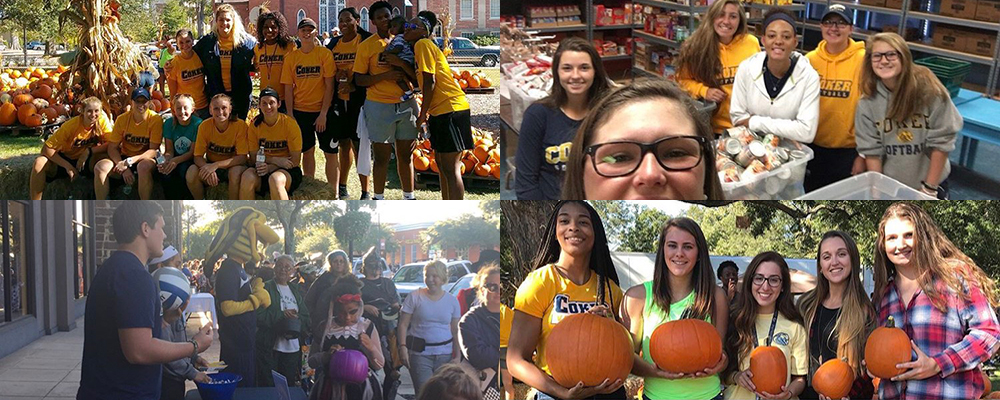 Coker Student-Athletes Continue to Make an Impact in the Community