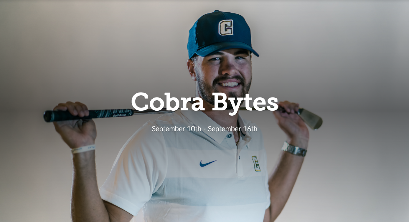 Cobra Bytes: Sept. 10 - Sept. 16