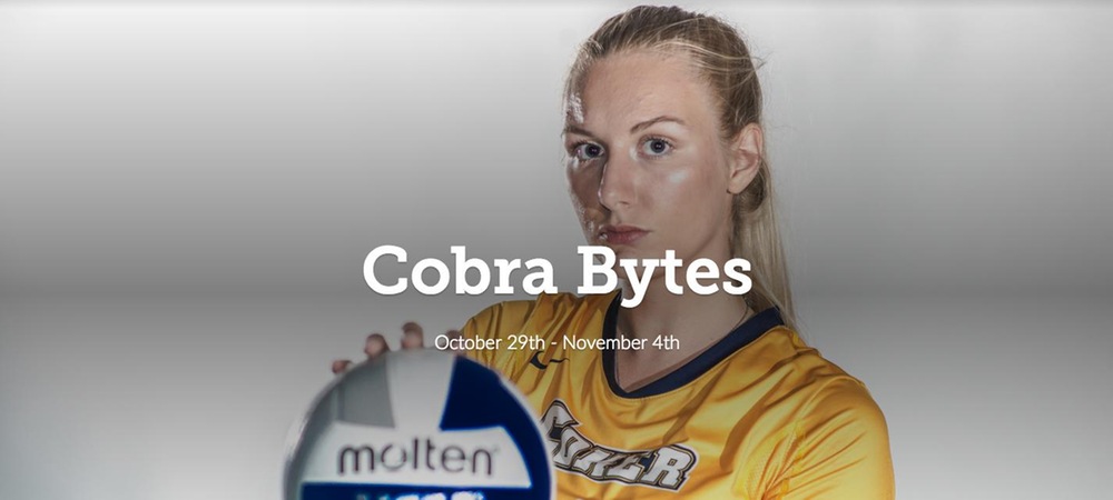 Cobra Bytes: Oct. 29 - Nov. 4