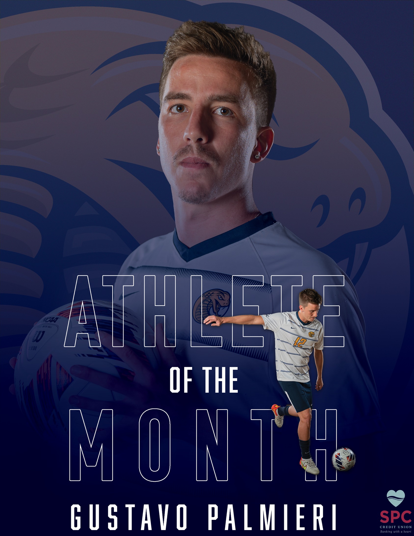 Palmieri Named to SCP Credit Union Athlete of the Month