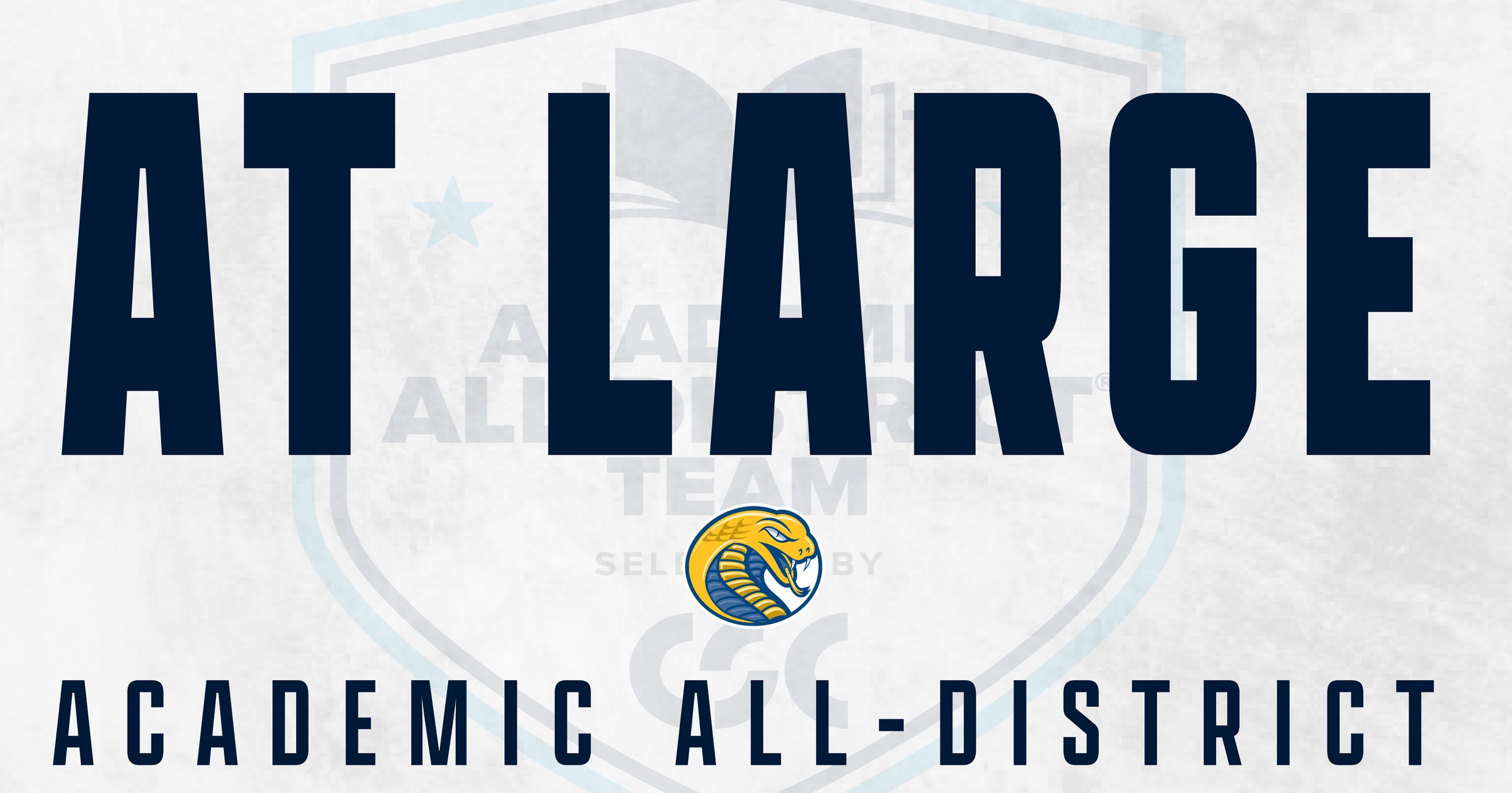 Five Earn Academic All-District Men’s At-Large Honors