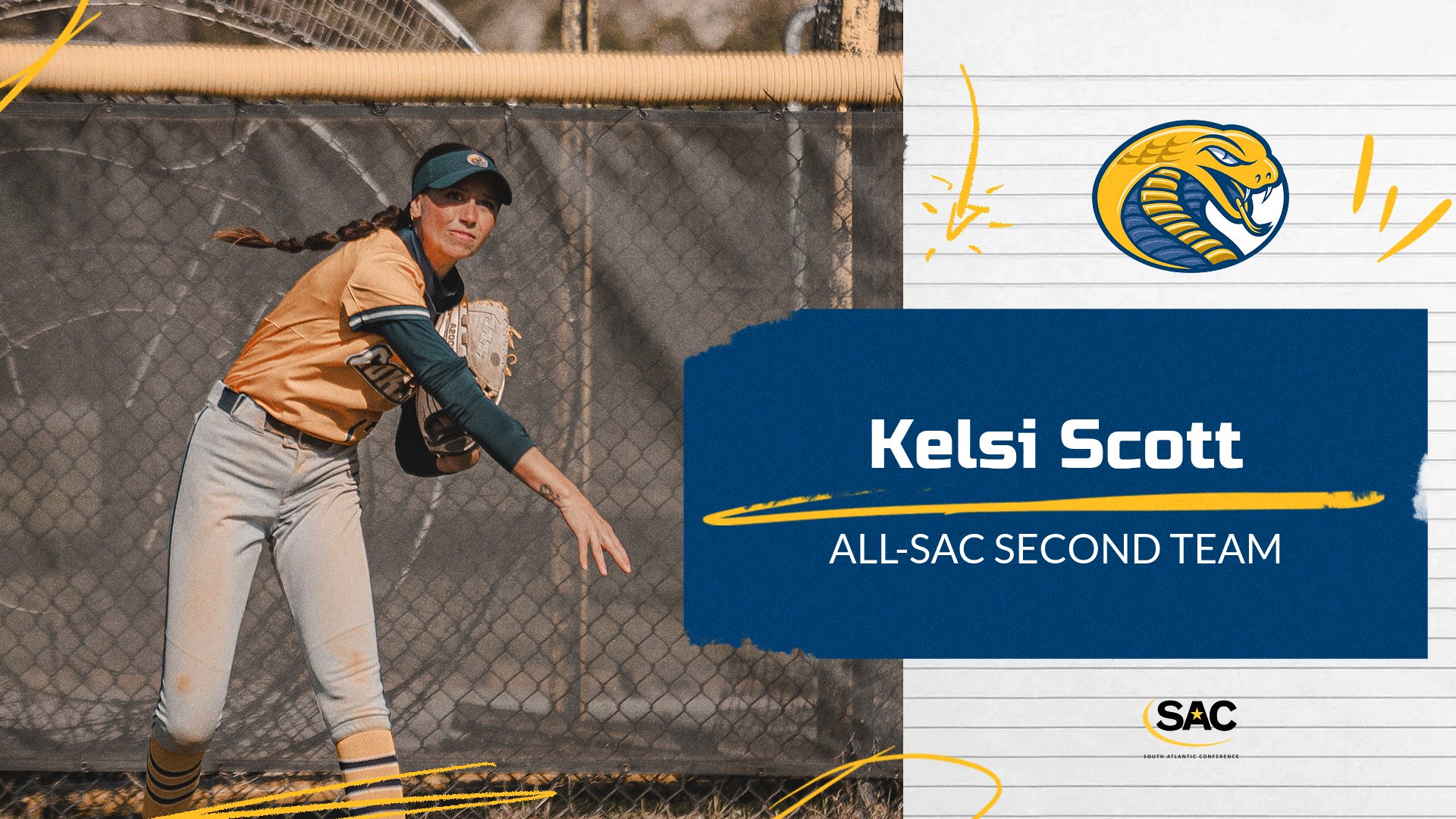 Kelsi Scott Named Second Team All-Conference