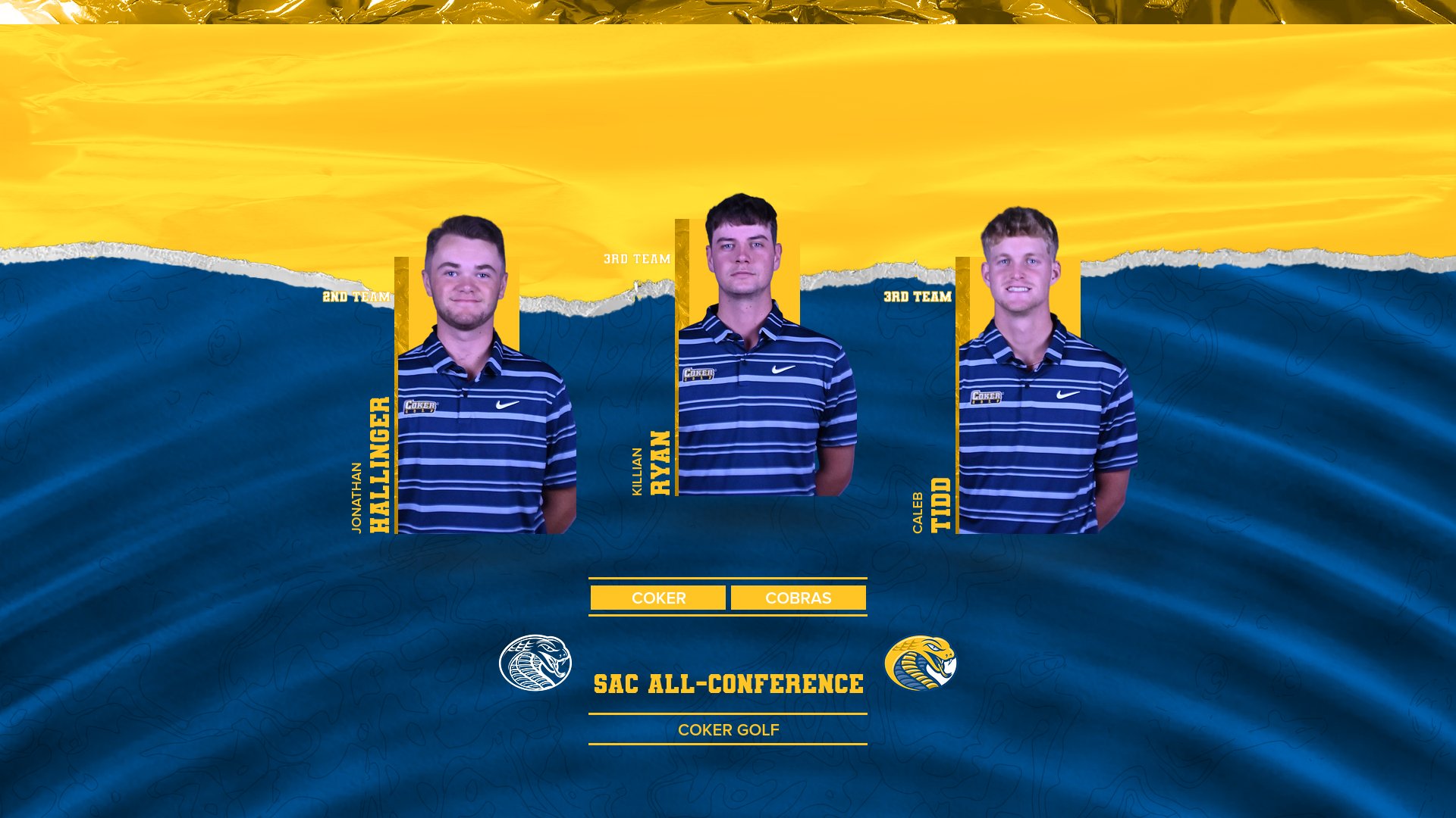 Cobras Place Three on SAC All-Conference Teams