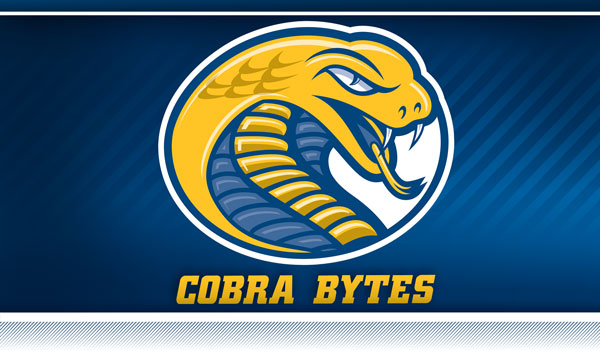 Cobra Bytes - Apr. 21 - Apr. 27