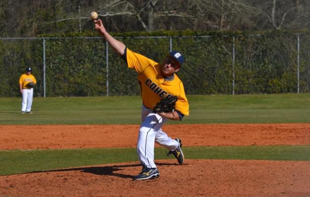 Clutch Pitching Gives Coker Two Wins Over Barton