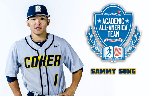 Coker's Song Named to Capital One Academic All-District Team