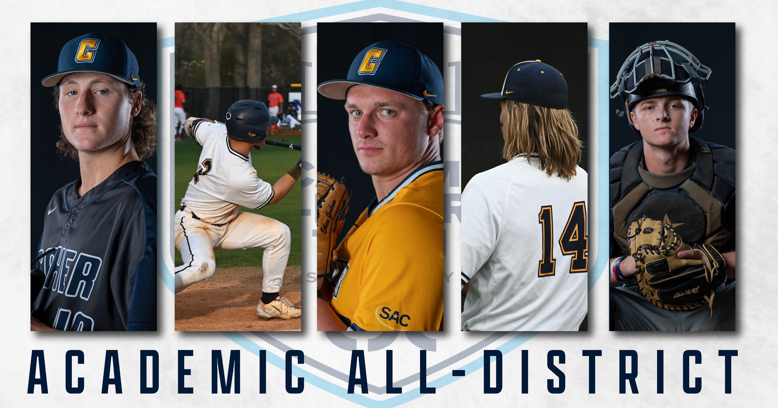 Five Named to 2023 CSC Academic All-District Baseball Team