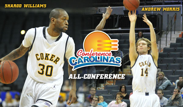 Coker's Williams and Morris Named All-Conference
