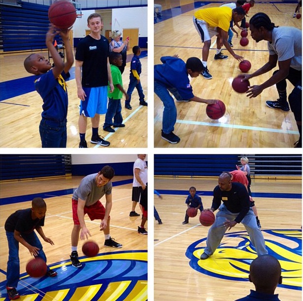 Hartsville Boy Scouts Partake in Clinic Hosted by Coker Men's Basketball