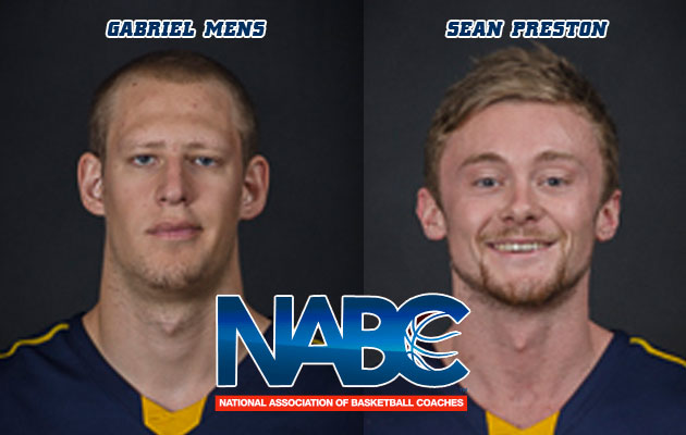 Coker's Mens and Preston Named to NABC Honor Court