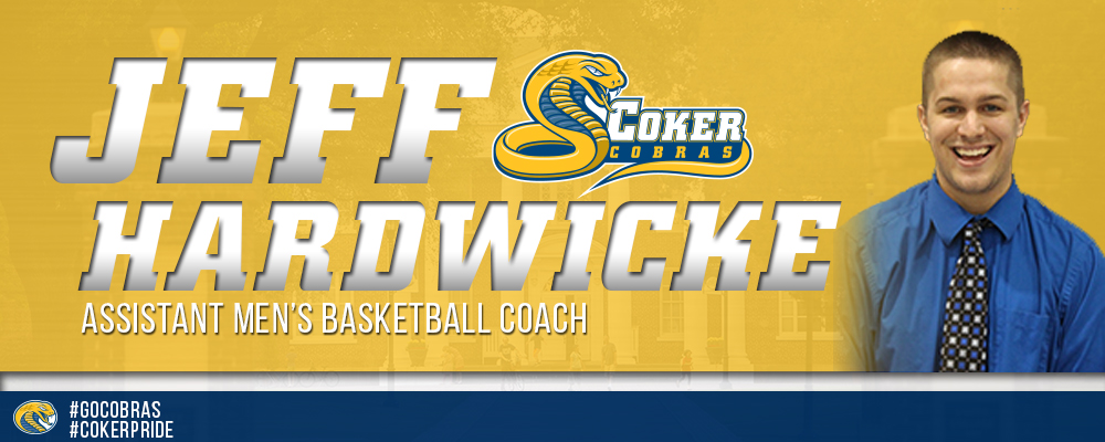 Coker Names Hardwicke as Assistant Men's Basketball Coach