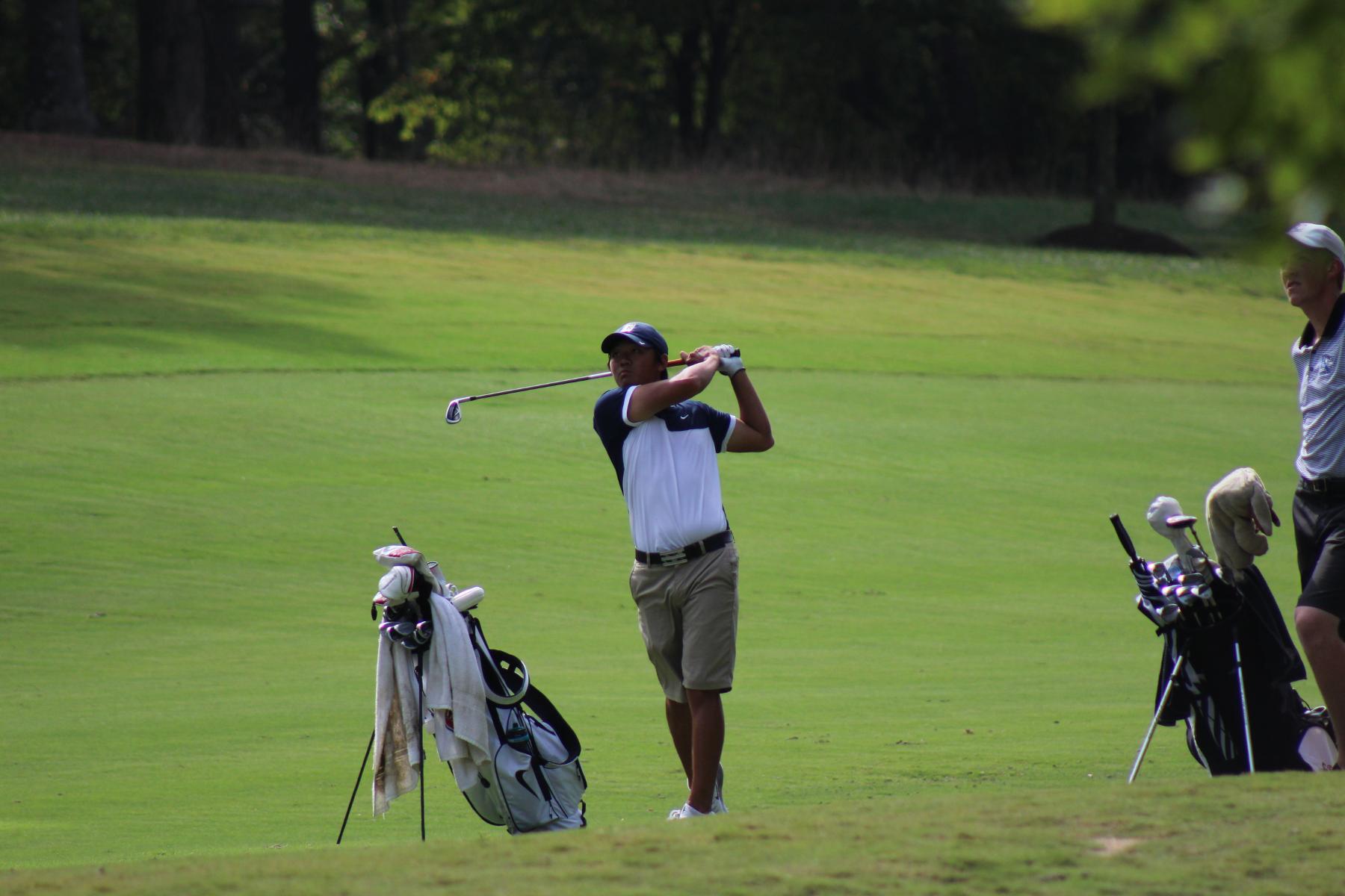 Men’s Golf in 3rd Place After Round One at Myrtle Beach Intercollegiate