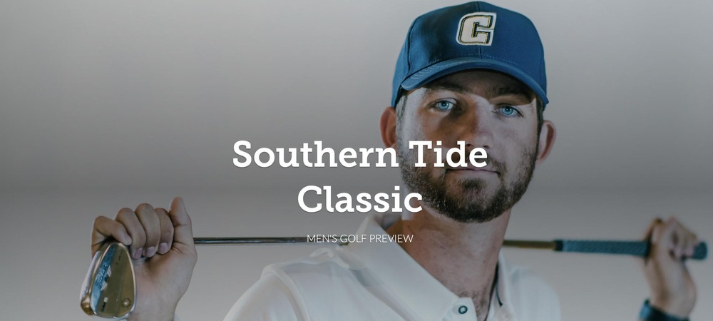 Men's Golf Set to Begin Play at Southern Tide Classic