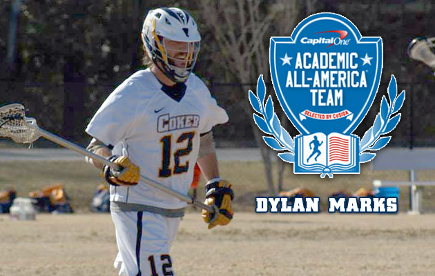 Coker's Marks Named to Captial One Academic All-District Team