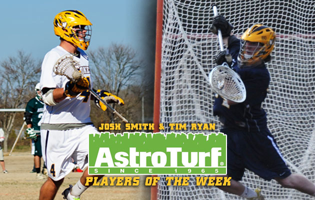 Coker's Ryan and Smith Named SAC AstroTurf Men's Lacrosse Players of the Week