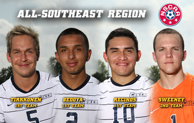 Four Cobras Named to the All-Southeast Region Team