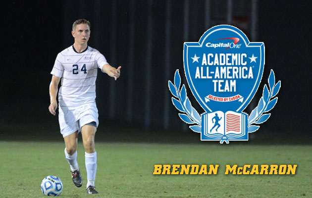 McCarron Named to Capital One Academic All-District Team