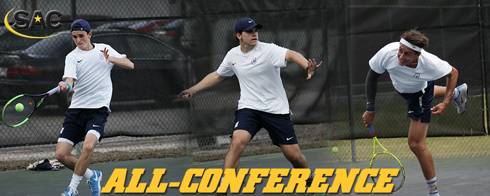 Watt, Horton, and Hellbe Earn SAC Men’s Tennis All-Conference Honors