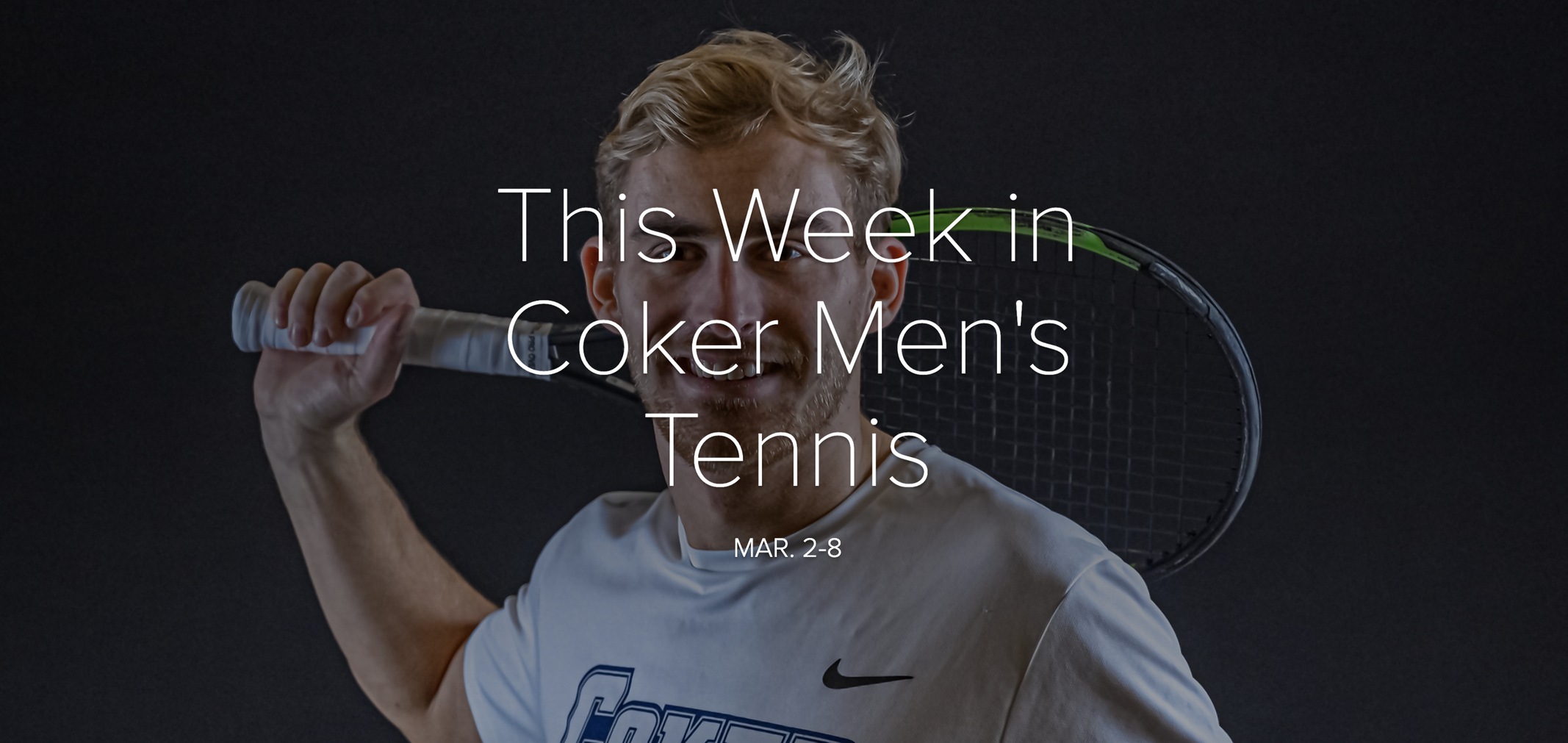 Men's Tennis Entertains Full Slate of Matches This Week