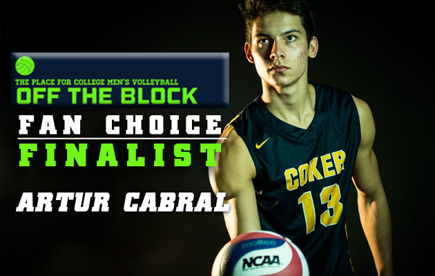Coker's Cabral a Finalist for the Off the Block/Springbak Fan Choice National Player of Year