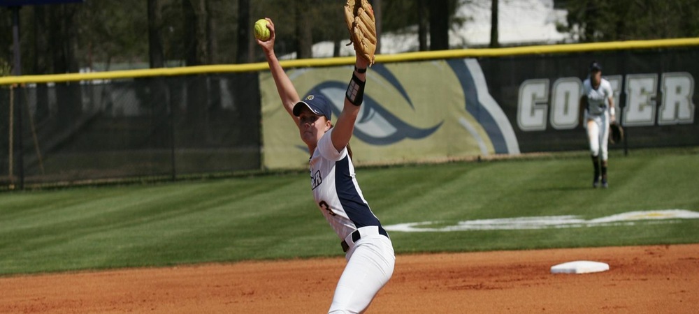 Coker Clips Eagles in Conference Doubleheader