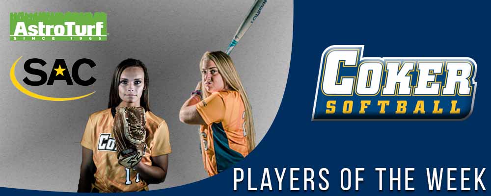 Price and Carver Sweep SAC AstroTurf Players of the Week Honors