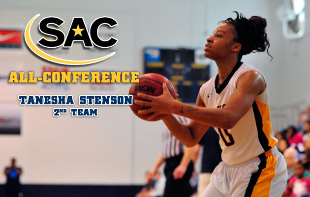 Coker's Stenson Named to All-SAC Second Team