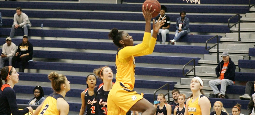 Coker Completes Season Sweep of Queens with Overtime Victory