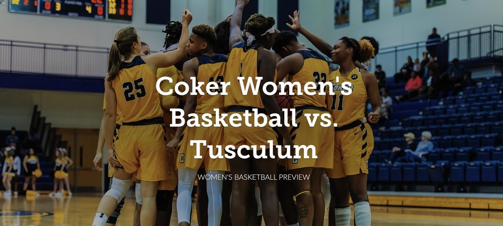 Women's Basketball Set to Take on Tusculum on Senior Day
