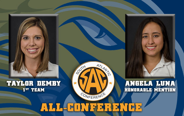 Coker's Demby and Luna Earn All-SAC Women’s Golf Honors