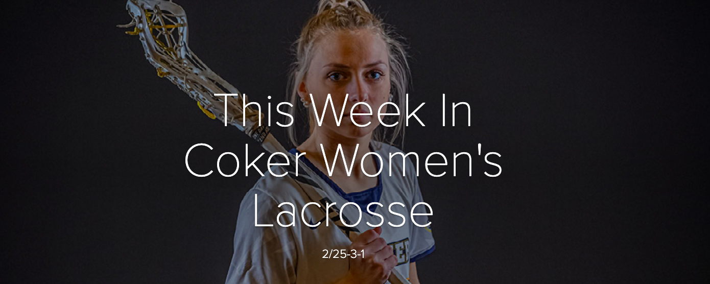 Women's Lacrosse Gets Set for Two Non-Conference Matchups