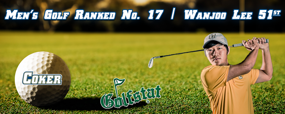 Coker Men's Golf Earns No. 17 National Ranking, Wanjoo Lee 51st