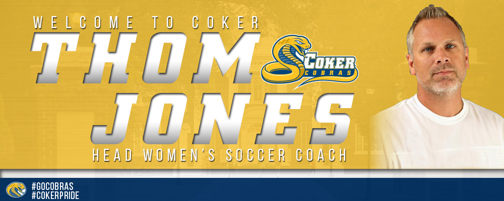 Coker Names Jones Head Women’s Soccer Coach