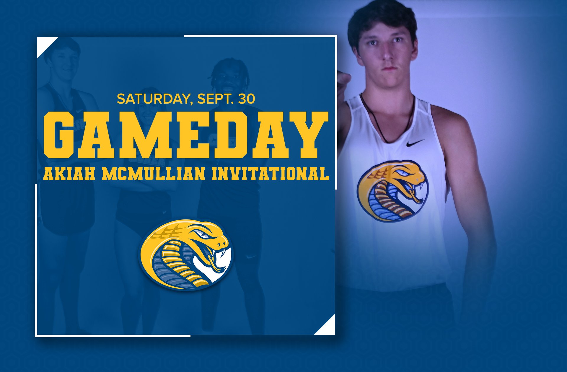 Men's Cross Country Competes In 2023 Akiah McMillan Invitational