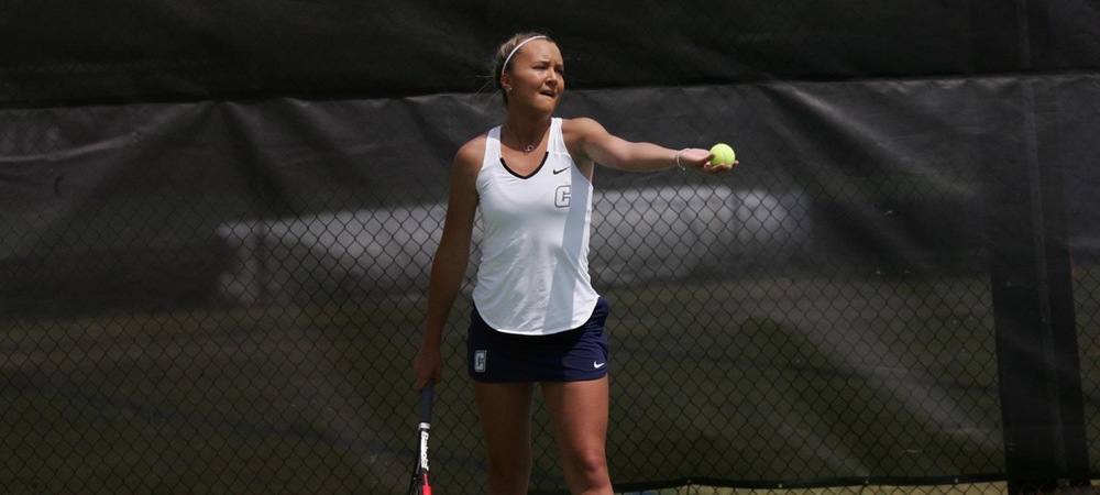Women’s Tennis Rides Doubles Play to Victory Over Catawba