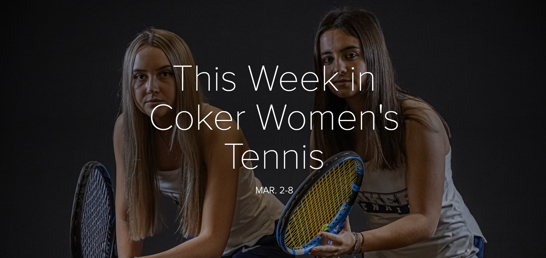 Women's Tennis Prepares for Five Matches This Week
