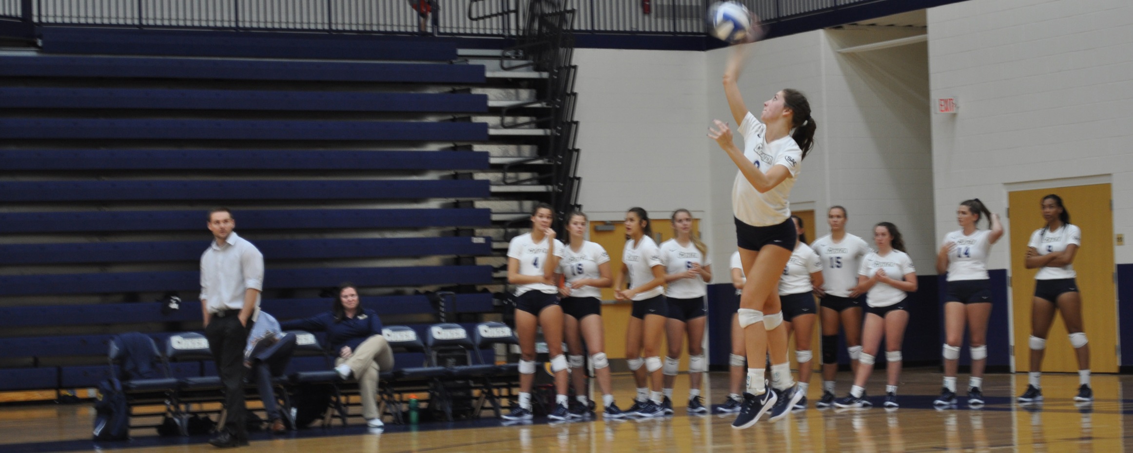 Volleyball Falls in Three to Tusculum Friday Night