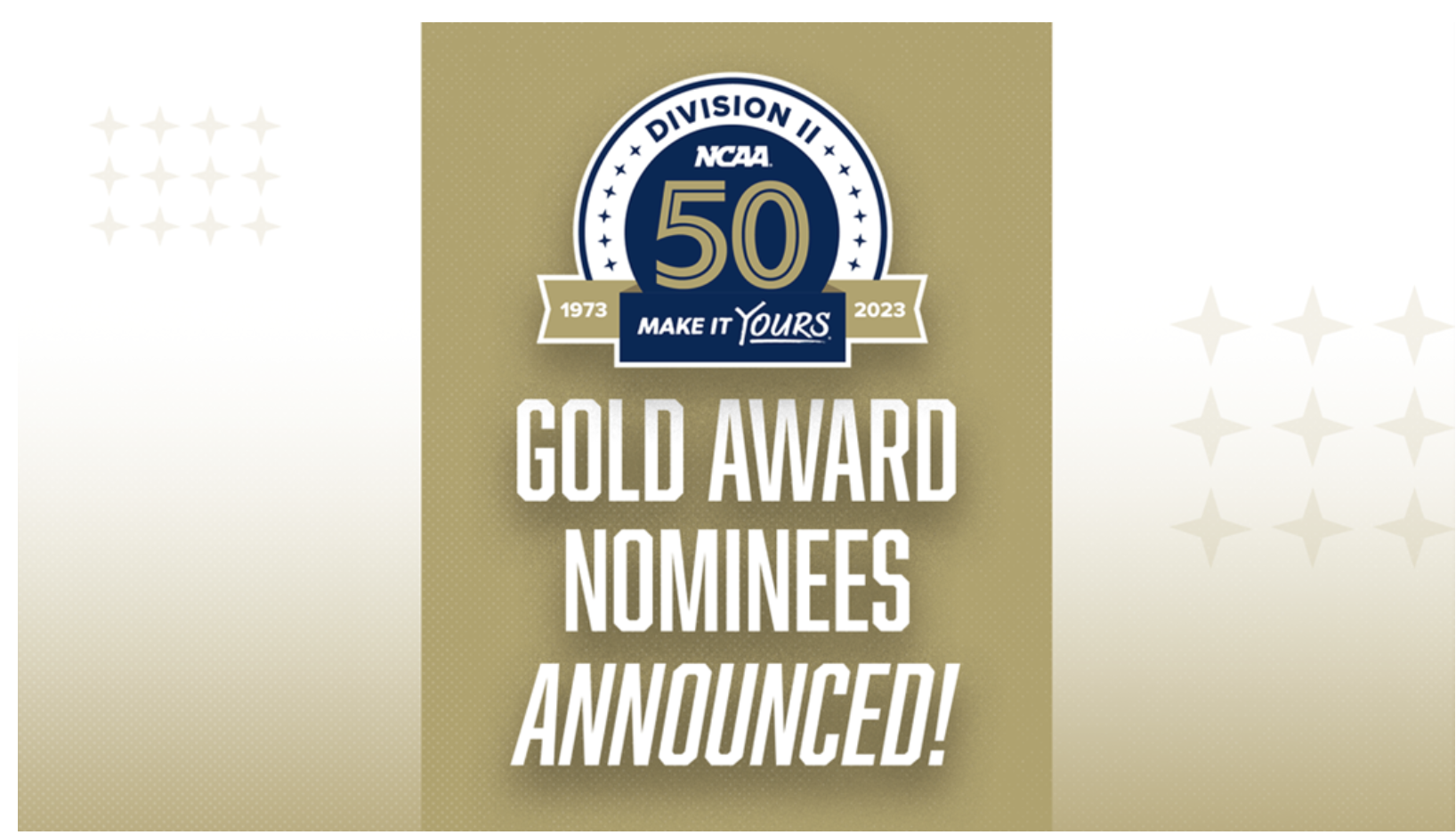 Division II releases nominations for 50th Anniversary Gold Award