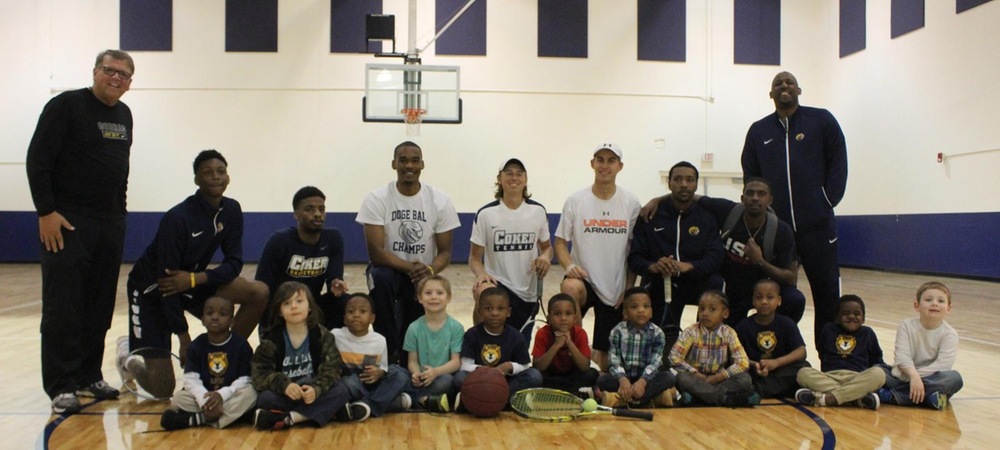 Hartsville Boy Scouts Partake in Clinic Hosted by Coker Athletic Programs